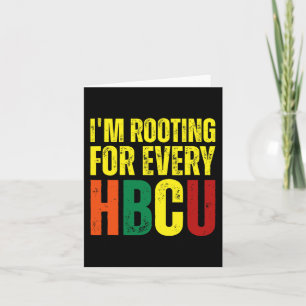 Carte Enracinement Pour Chaque Hbcu Black History Colleg