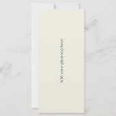 Carte Enregistrer la date de mariage de destination (Dos)