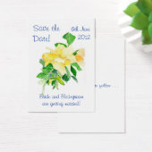 Carte 'Enregistrer la date', Dreaming Spires Roses (Bureau)