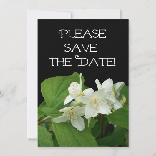 Carte "Enregistrer la date" du mariage (Devant)
