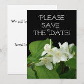 Carte "Enregistrer la date" du mariage (Devant / Derrière)