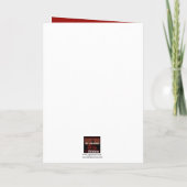 Carte Enregistrer La Date (Proverbes 18:22) Rouge/Or/Bla (Dos)