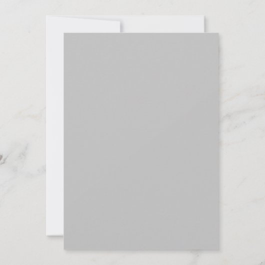 Carte Enregistrer La Date Silver Script Design Mariage M (Dos)