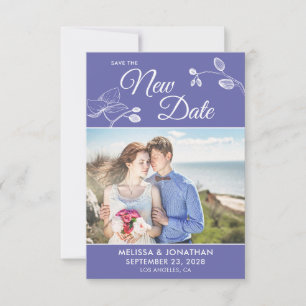 Carte Enregistrer la photo de report du mariage de nouve