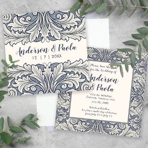 Carte Enregistrer le rappel de date Style italien élégan