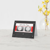 Carte Enregistreur à cassettes (Fleur jaune)
