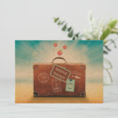 Carte Enseignant à la retraite, plus de temps pour voyag (Debout devant)