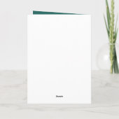 Carte Enseignant Avec Pomme (Dos)