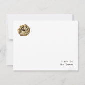 Carte Enseignant de cookies intelligents aux étudiants S (Dos)