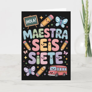 Carte Enseignant Gen Alpha Brainrot 67 Six Sept Maestra