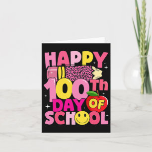 Carte Enseignants Enfants Joyeux 100E Jour De L'École Pi