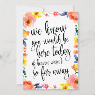 Carte Enseigne de mariage mémorial abordable pour un mar