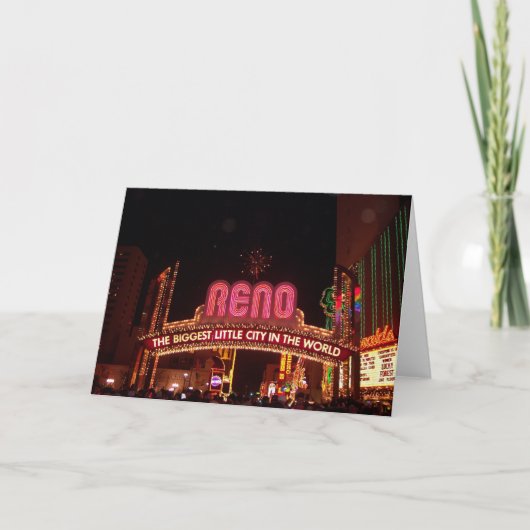 Carte Enseigne de Reno (Devant)
