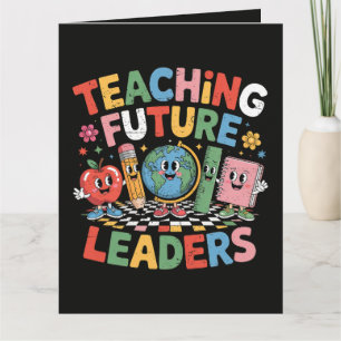 Carte Enseigner aux futurs leaders Prof génial