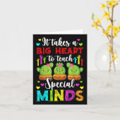 Carte Enseigner les esprits spéciaux Autisme Enseignant  (Fleur jaune)