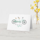 Carte Ensemble (Fleur jaune)