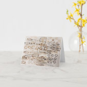 Carte ensemble (Fleur jaune)
