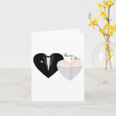Carte Ensemble 4 Ever Novelty Bride & Mariage de sal (Fleur jaune)