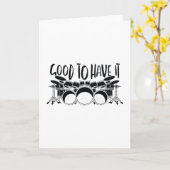 Carte Ensemble à tambour (Fleur jaune)