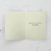 Carte Ensemble Citer Mariage Plutôt Floral Élégant (Intérieur)