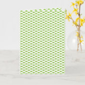 Carte Ensemble de dossiers verts botaniques (Fleur jaune)