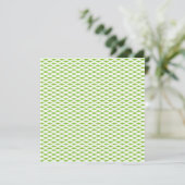Carte Ensemble de dossiers verts botaniques (Debout devant)