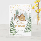 Carte ensemble est la maison (Fleur jaune)