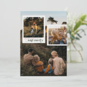 Carte Ensemble & Joyeux | Nostalgic Cinq photos Noël (Debout devant)