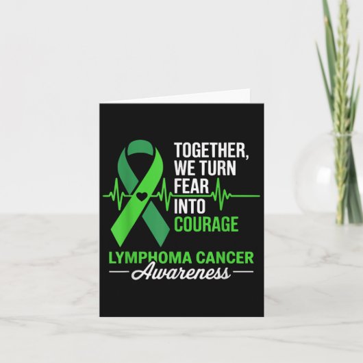 Carte Ensemble, Nous Transformons La Peur En Courage Lym (Devant)