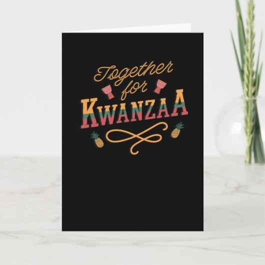 Carte Ensemble pour Kwanzaa (Devant)