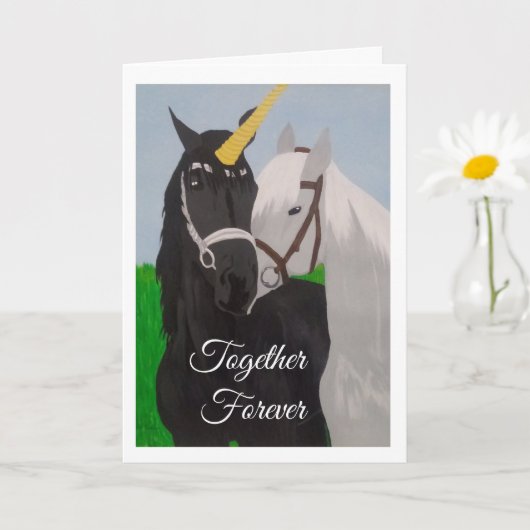 Carte Ensemble pour toujours (Petite plante)