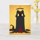 Carte ensorcelante (Fleur jaune)