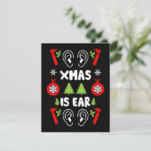 Carte ENT Doctor Christmas (Debout devant)