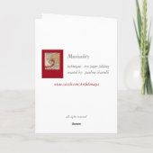 Carte Entendez la musique (Dos)