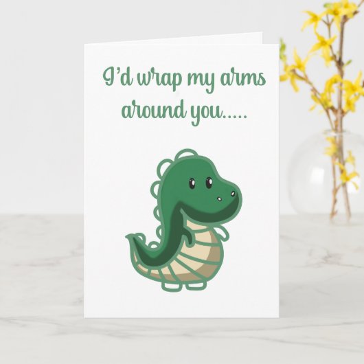 Carte Entoure de mes bras (Fleur jaune)