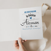 Carte Entraînement de base de l'armée de l'air chef BMT 