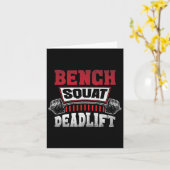 Carte Entraînement de levage de poids Force de levage (Fleur jaune)