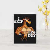 Carte Entraînement de poids de gymnastique I Skip Leg Da (Fleur jaune)