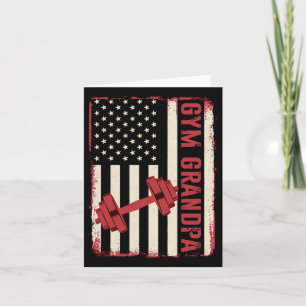 Carte Entraînement de remise en forme de musculation pou