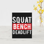 Carte Entraînement du poids du banc de levage de squat (Fleur jaune)