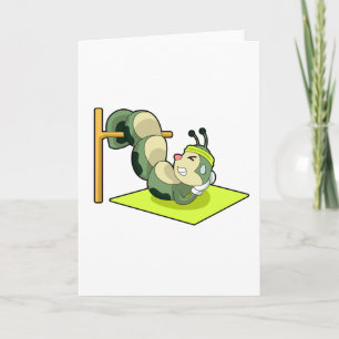 Carte Entraînement Fitness ABS Chenille