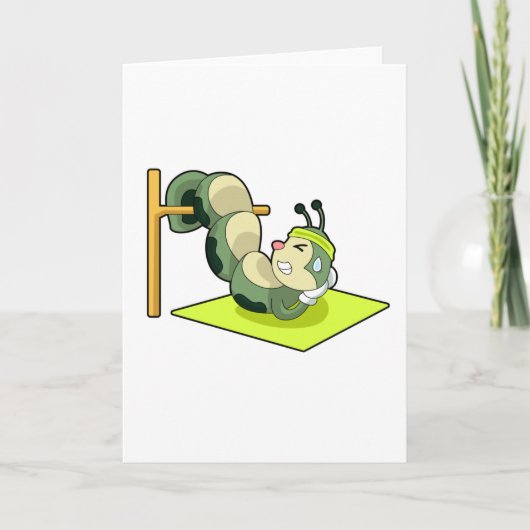 Carte Entraînement Fitness Caterpillar ABS (Devant)