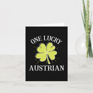 Carte Entraîneur autrichien Jour de la Saint Patrick Luc