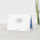 Carte entraîneur de volley-ball merci (Dos)