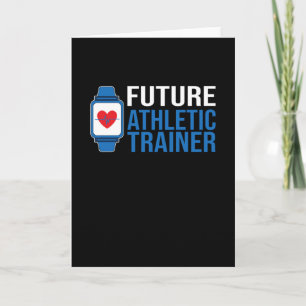 Carte Entraîneur sportif parce que les athlètes