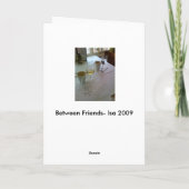 Carte Entre amis (Dos)