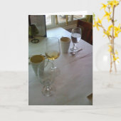 Carte Entre amis (Fleur jaune)