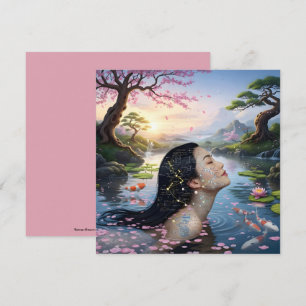 Carte "Entre Blossom et Formule" - Un Portrait Numérique