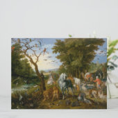 Carte Entrée des animaux dans l'arche de Noé (Brueghel) (Debout devant)