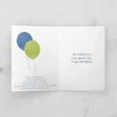 Carte Entreprise Anniversaire (Intérieur)